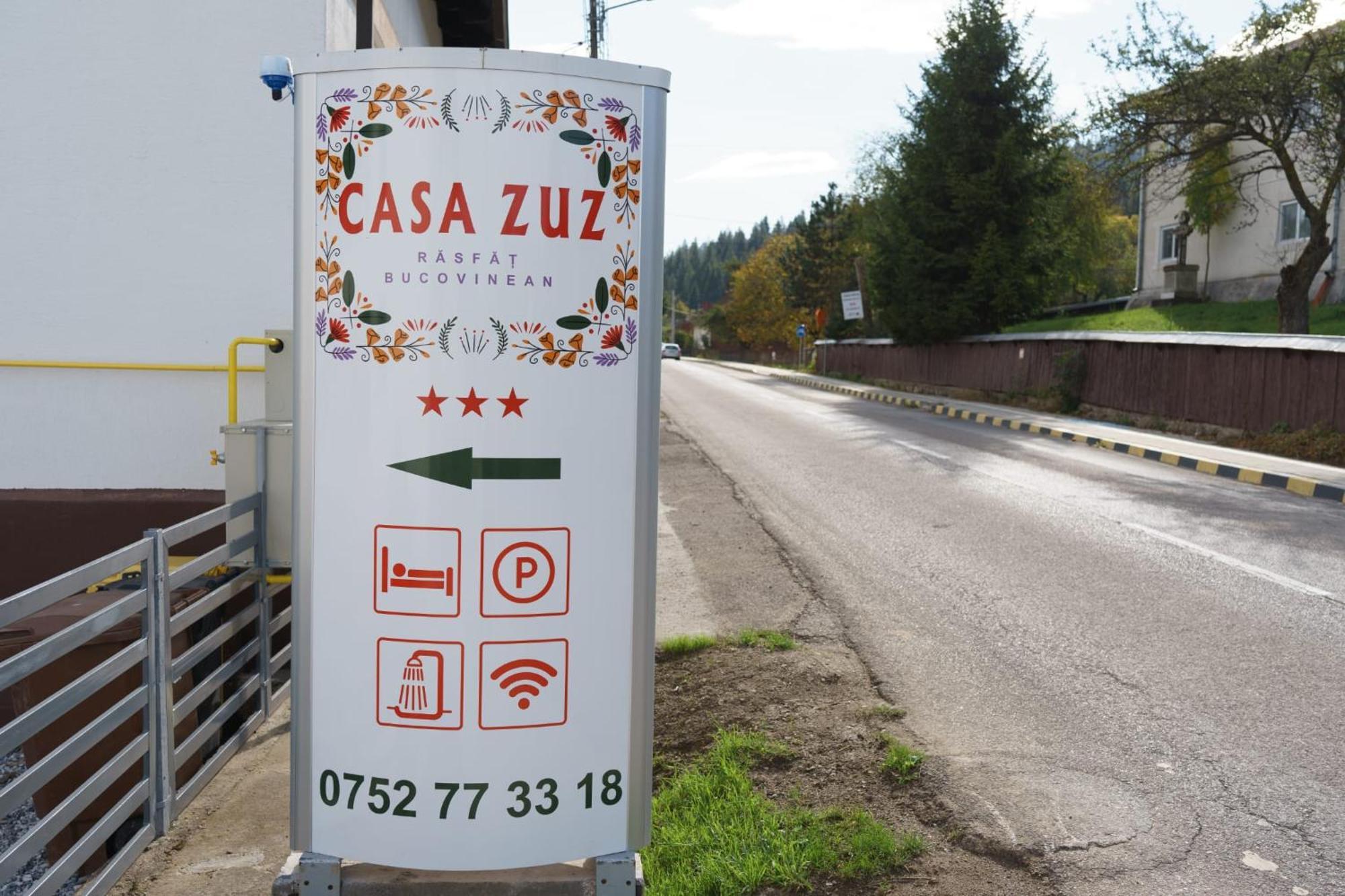 Casa Zuz Voronet Hotell Gura Humorului Exteriör bild